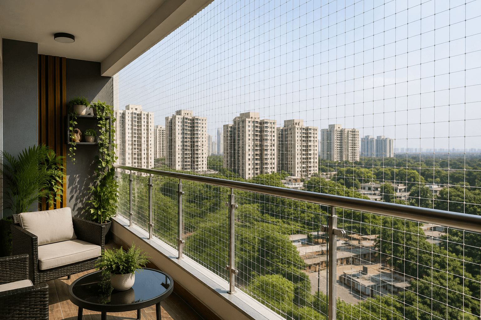 Why Bird Net Installation is Essential for Apartment Balconies